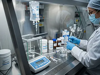 Pharmaceutical laboratory equipment